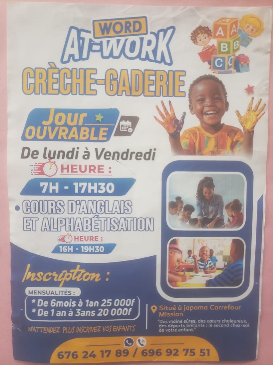 Présentation WORD AT-WORK Crèche-Garderie